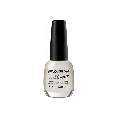 faby nails  Smalto Bianco Satinato - Mirror of My Soul  Smalti classici