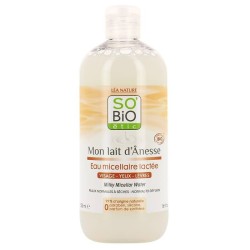 so’bio étic  Acqua Micellare al Latte d'Asina  Struccanti