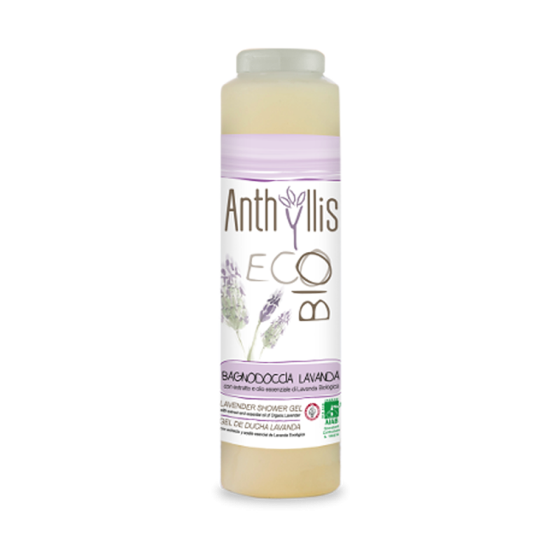 anthyllis  Bagnodoccia bio alla Lavanda  Bagnoschiuma Bio