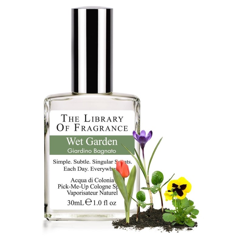 the library of fragrance  Profumo Naturale - Giardino Bagnato  Profumi