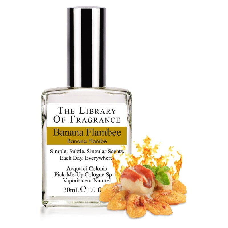 the library of fragrance  Profumo Naturale - Banana Flambè  Profumi