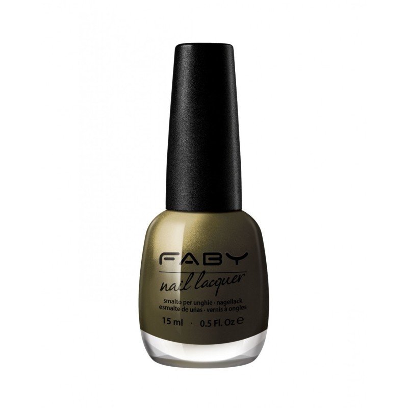faby nails  Smalto Verde Oliva Metallizzato - Stories  Smalti classici