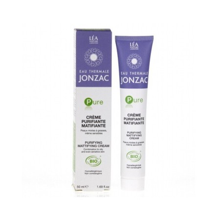 eau thermale jonzac  PURE - Crema Viso Biologica Purificante effetto Matte  Creme viso