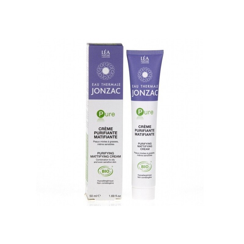 eau thermale jonzac  PURE - Crema Viso Biologica Purificante effetto Matte  Creme viso