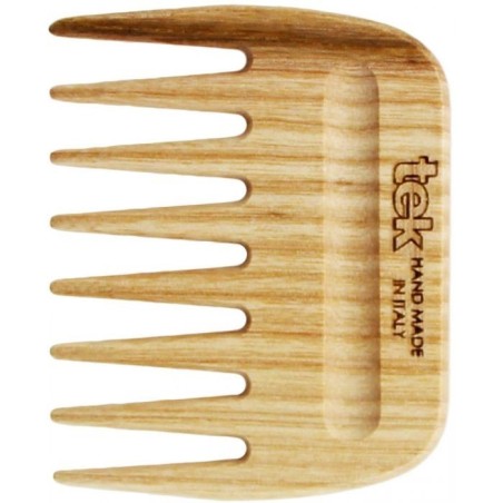 tek  Pettine Afro in Legno Naturale  Spazzole e Phon