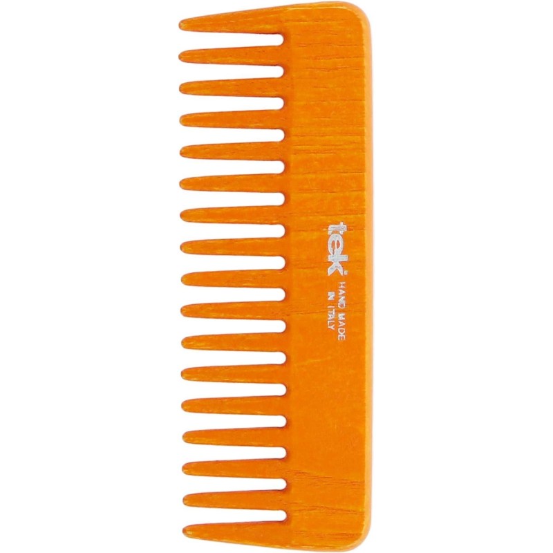 tek  Pettine a Denti Radi - Arancio  Spazzole e Phon