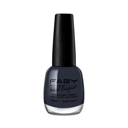 faby nails  Smalto Grigio - Fearless  Smalti classici