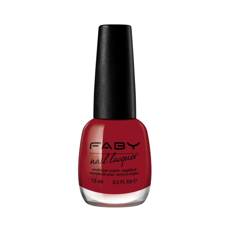 faby nails  Smalto Rosso - I know what is best  Smalti classici