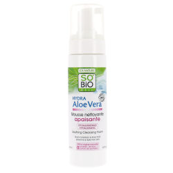 so’bio étic  Hydra Aloe Vera - Mousse Detergente Lenitiva e Ipoallergenica  Detergenti viso