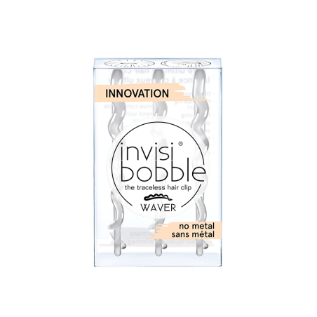 invisibobble  Clip per Capelli - Waver Crystal Clear  Spazzole e Phon