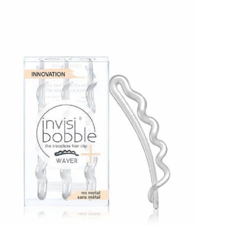 invisibobble  Clip per Capelli - Waver Plus Crystal Clear  Routine Capelli