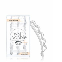 invisibobble  Clip per Capelli - Waver Plus Crystal Clear  Routine Capelli