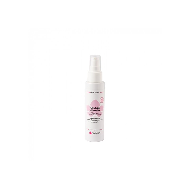 biofficina toscana  Detergente Olio Latte alla Malva  Detergenti viso