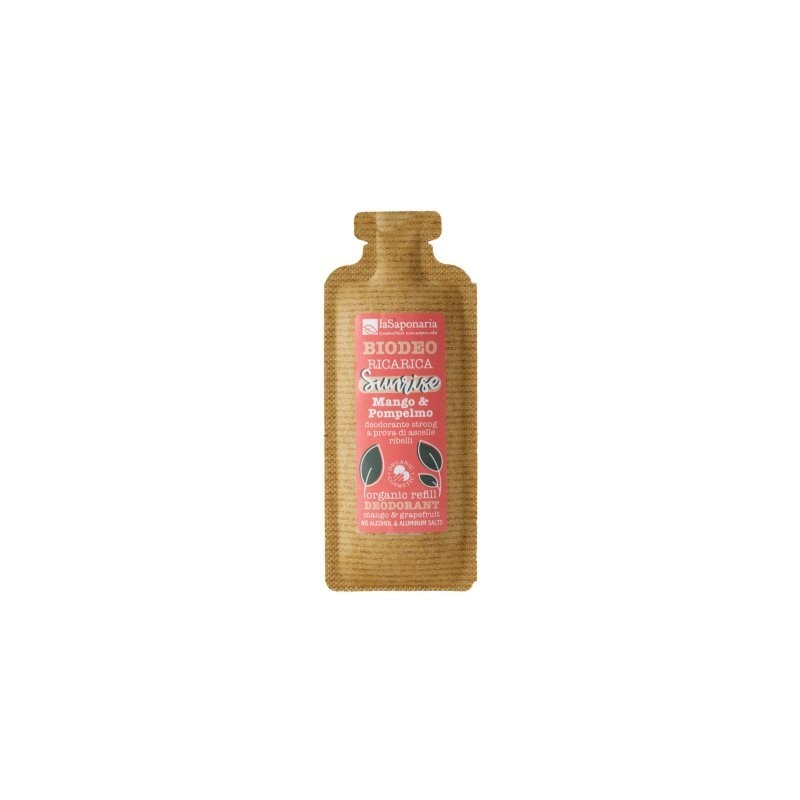 la saponaria  Ricarica per Deodorante Roll-On - Sunrise  Deodoranti