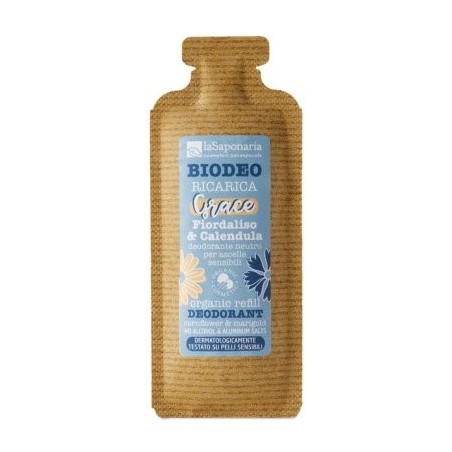 la saponaria  Ricarica per Deodorante Roll-On - Grace  Deodoranti