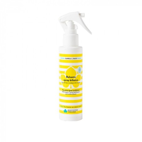 biofficina toscana  Balsamo Spray Bifasico  Protezioni solari per capelli
