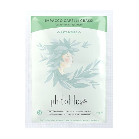 phitofilos  Impacco Capelli Grassi  Erbe Ayurvediche