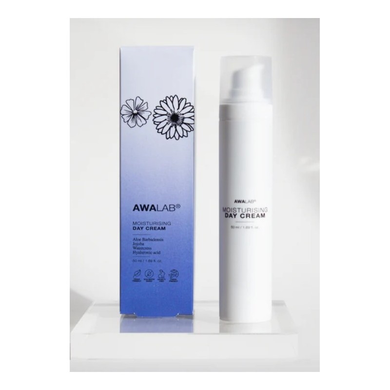 awa lab  Crema Idratante Giorno con Acido Ialuronico  Creme viso
