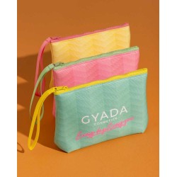 gyada cosmetics  Pochette Pink Stripes  Spugne e accessori corpo
