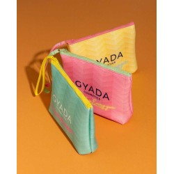 gyada cosmetics  Pochette Pink Stripes  Spugne e accessori corpo