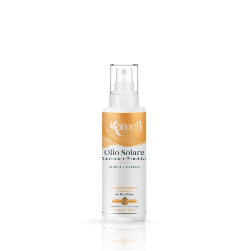 kamelì  Olio solare Protettivo Corpo e Capelli  Protezioni solari per capelli