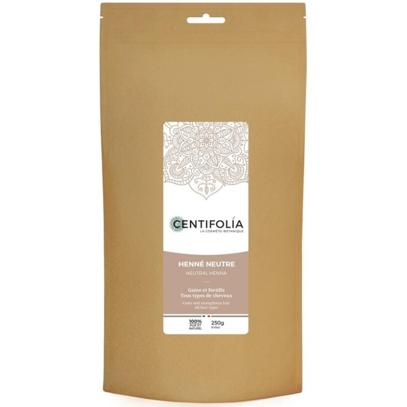 centifolia  Henné Neutro 250gr  Henné e tinte vegetali