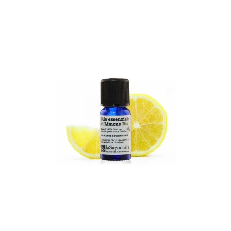 la saponaria  Olio essenziale di Limone - Bio  Oli Essenziali