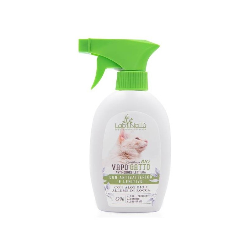 labnatù  Spray Naturale Anti Odore per la Lettiera del Gatto  Amici Animali