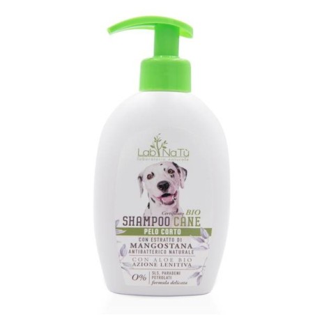 labnatù  Shampoo Naturale per Cane a Pelo Corto  Amici Animali