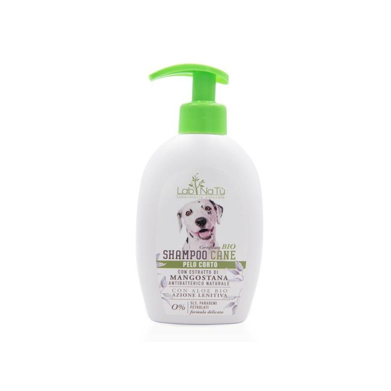 labnatù  Shampoo Naturale per Cane a Pelo Corto  Amici Animali