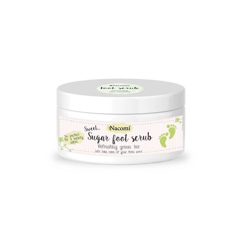 nacomi  Scrub Piedi - Refreshing Green Tea  Cura dei Piedi