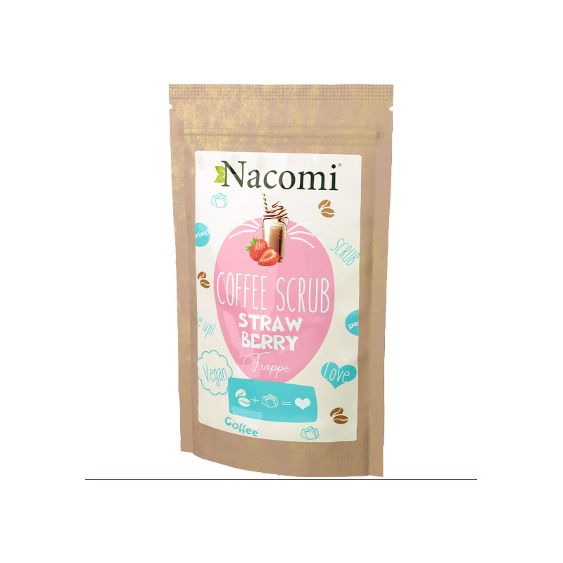 nacomi  Scrub secco per il Corpo - Fragola  Scrub Corpo