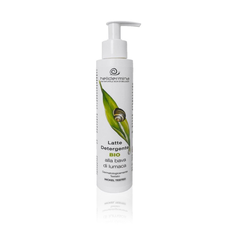 helidermina  Latte Detergente alla Bava di Lumaca  Detergenti viso