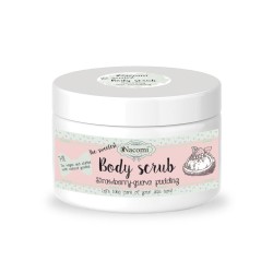 nacomi  Scrub Corpo - Strawberry e Guava Pudding  Scrub Corpo
