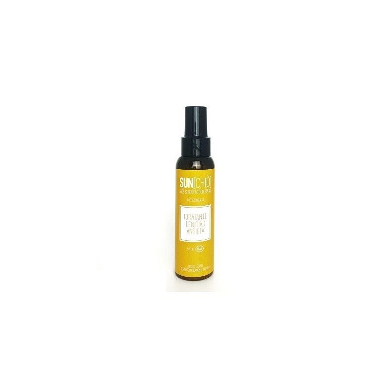 chio  Sun Chiò - Lozione solare Spray Viso e Corpo 60 ml  Protezione solare bio