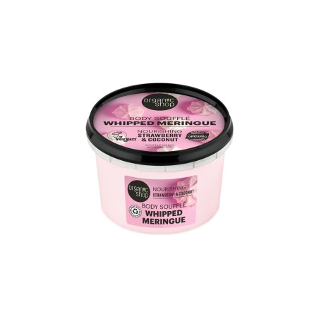 organic shop  Crema Corpo Naturale Soufflé al Cocco e a Fragola  Creme Corpo Bio