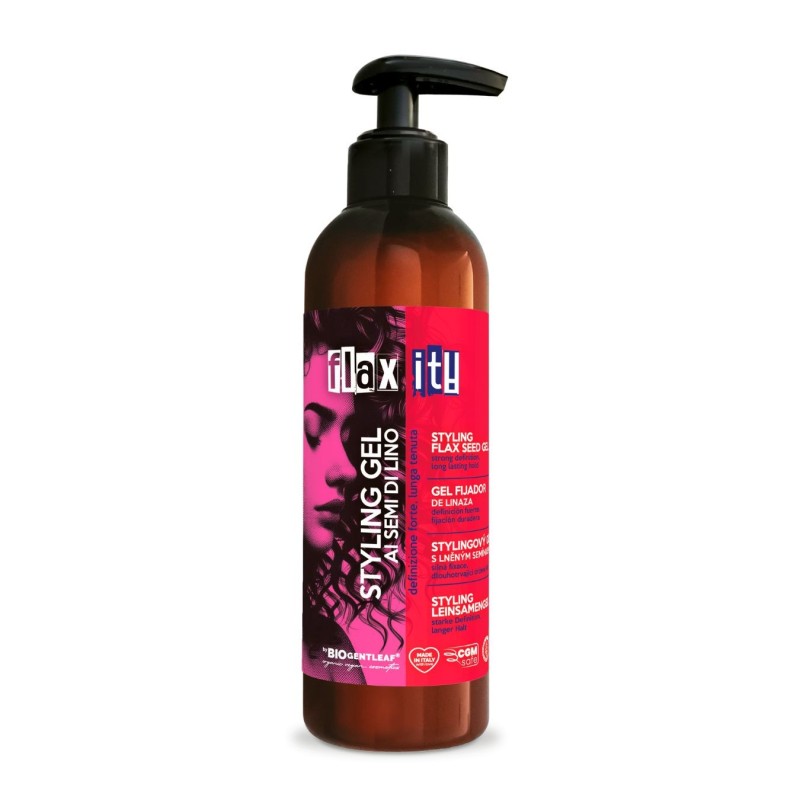 gentleaf  FLAX IT! - Styling Gel Ai Semi di Lino  Styling