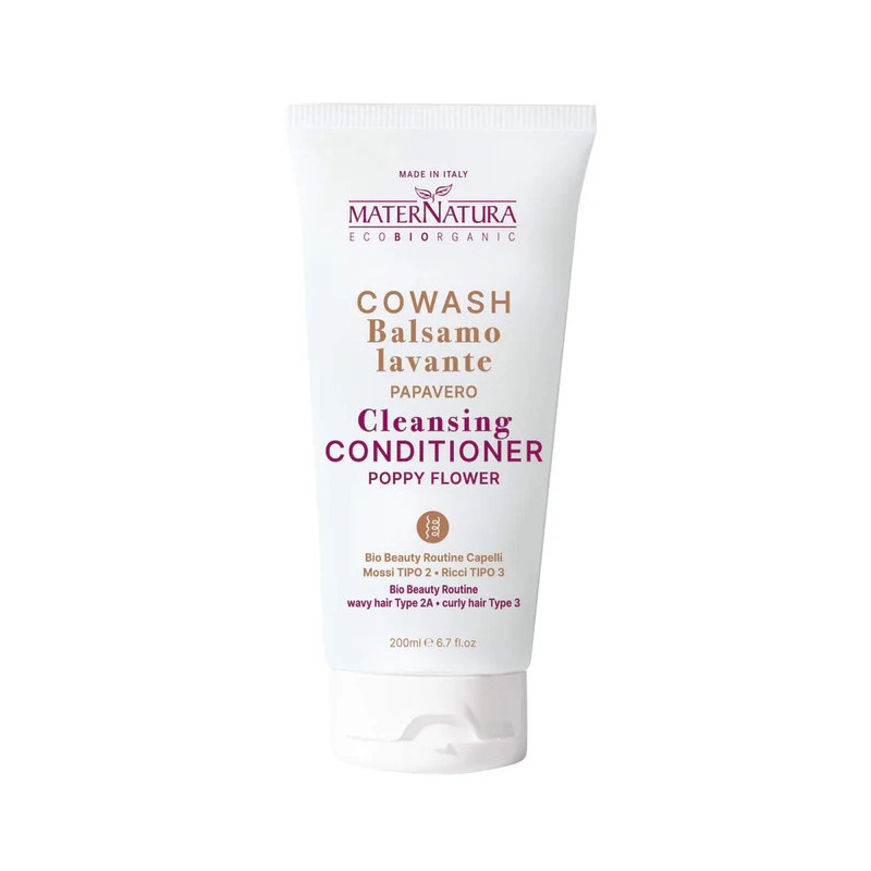 maternatura  Cowash Balsamo Lavante ai Fiori di Papavero  Scrub e lavaggi alternativi
