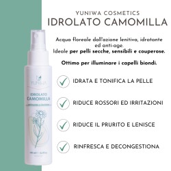 yuniwa cosmetics  Idrolato di Camomilla  Idrolati