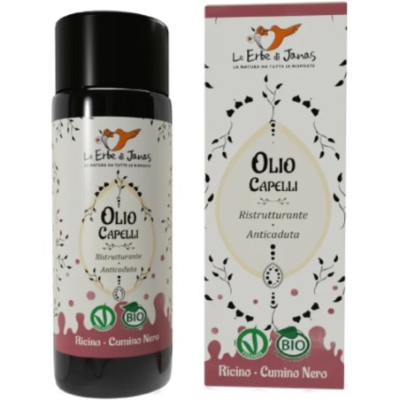 le erbe di janas  Olio Capelli Ristrutturante Anticaduta  Lozioni per capelli e oli