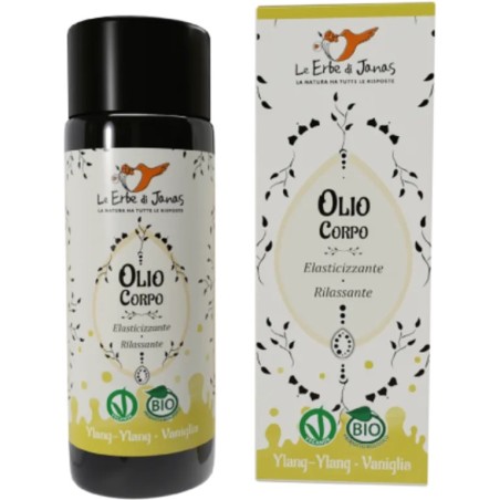 le erbe di janas  Olio Corpo Elasticizzante e Purificante al Palosanto e Limone  Oli e Burri