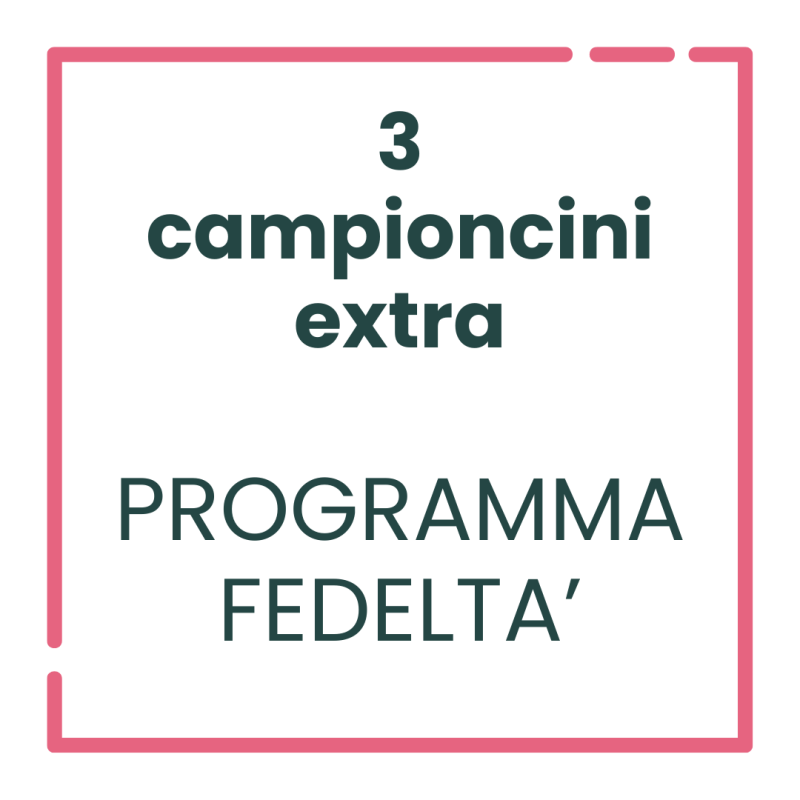 3 campioncini extra - Programma fedeltà  Home