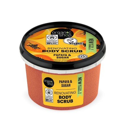 organic shop  Scrub Corpo Fruttato alla Papaya  Scrub Corpo