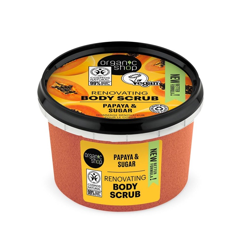 organic shop  Scrub Corpo Fruttato alla Papaya  Scrub Corpo
