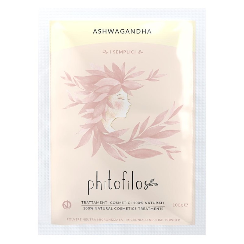 phitofilos  Ashwagandha  Erbe trattanti in polvere