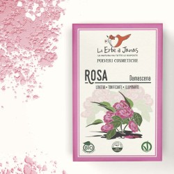 le erbe di janas  Rosa Damascena  Erbe trattanti in polvere