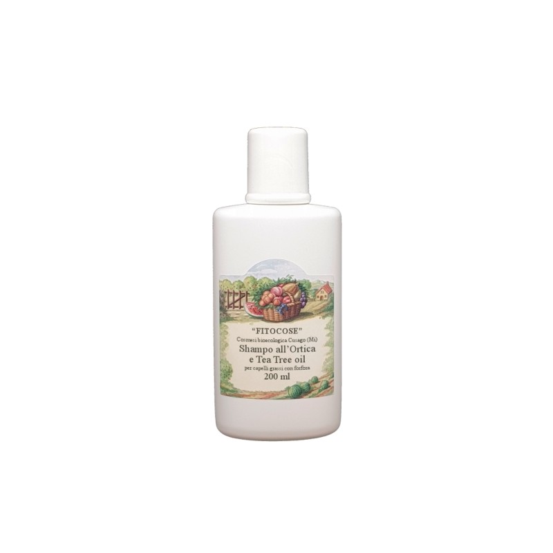fitocose  Shampoo all'Ortica per forfora grassa  Shampoo antiforfora