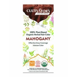 cultivator's  Tinta Vegetale Biologica - Mogano  Henné e tinte vegetali