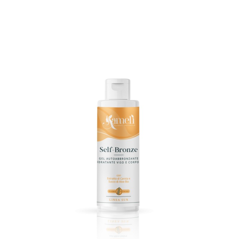 kamelì  Self Bronze - Gel autoabbronzante  Protezione solare bio