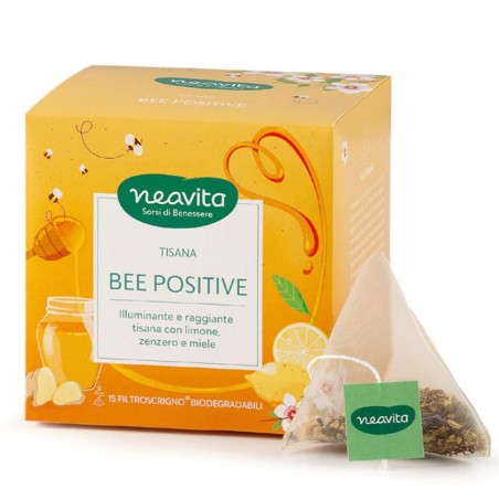neavita  Tisana Bee Positive - Miele, Zenzero, Limone  Te e tisane